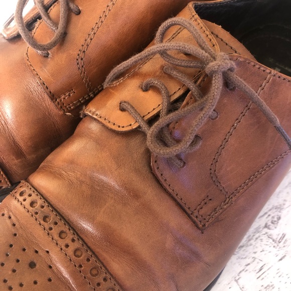 🌿 RODD & GUNN 🌿 men’s Italian leather brogues size 41 - Picture 5 of 7